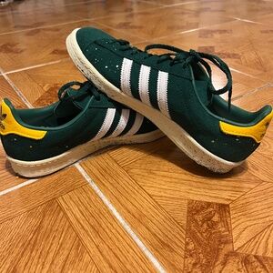 Adidas green CAMPUS 80s COOK sneakers